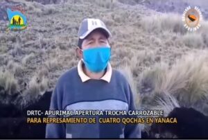 Apertura de la trocha carrozable al sector de CUATRO QOCHAS que comprende los anexos de ACHOCCOCHA, KAYRIHUIRI, AMPATO QOCHA I y AMPATO QOCHA II